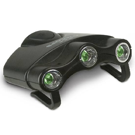 CYCLOPS ORION HAT LIGHT 3 GREEN LED LIGHTS - Hunting Accessories